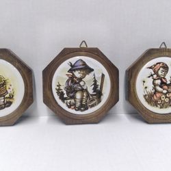 Hummel Wood Ceramic Plagues
