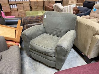 ASHLEY Heart Backed Sage Green Sofa Chair