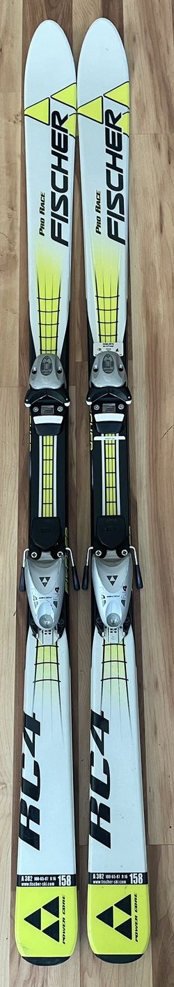 Fischer Pro Race Skis 158cm 