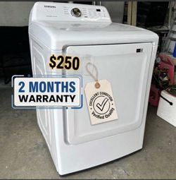 Dryer Samsung (FREE DELIVERY & INSTALLATION) 2 months warranty