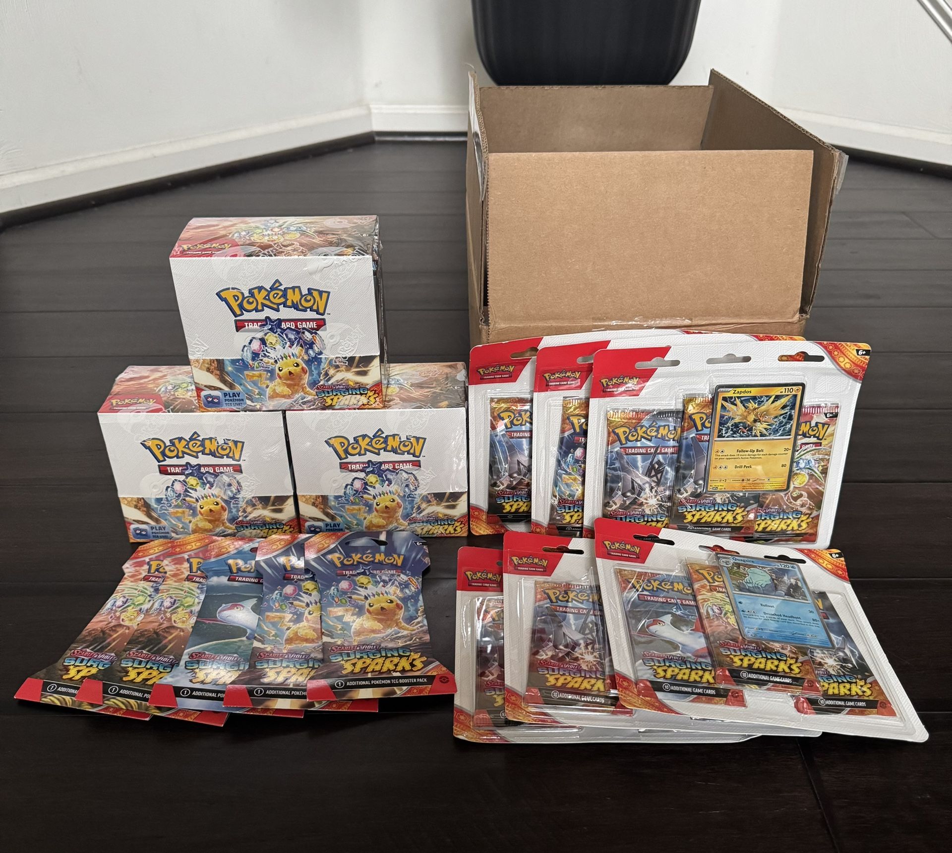Pokémon Surging Sparks Sealed Products