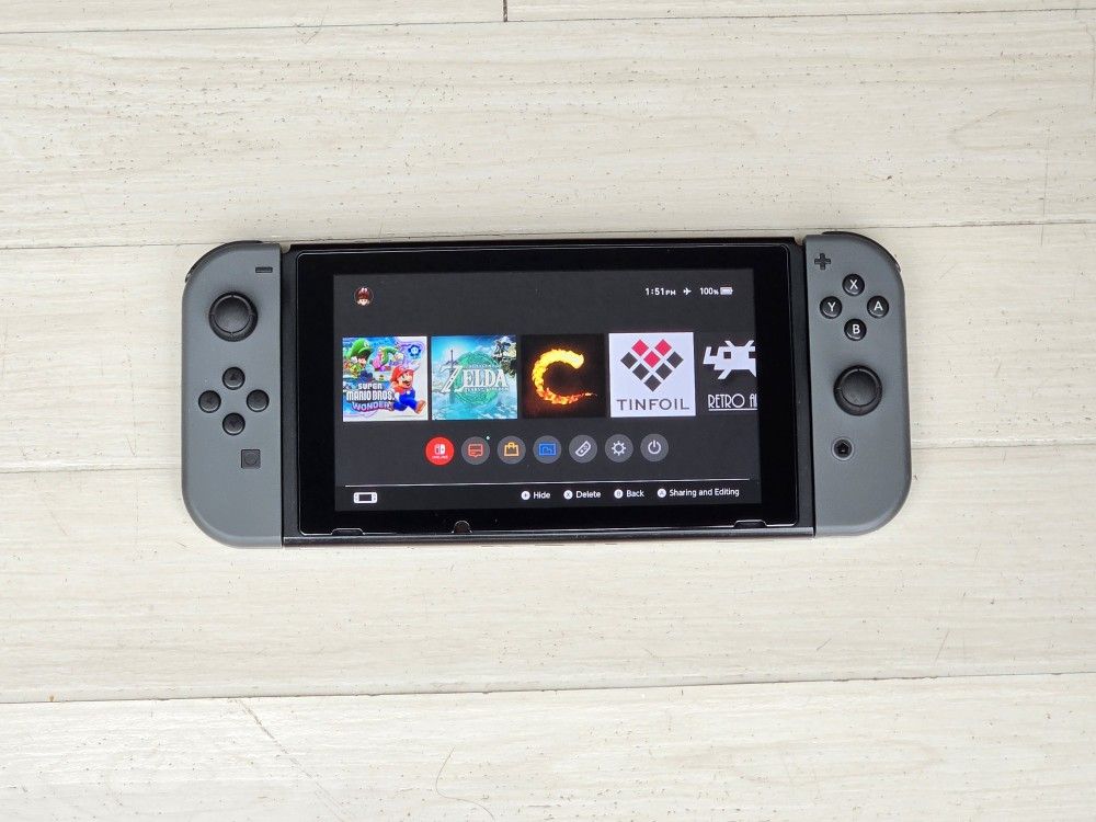 Nintendo Switch with 200 Best Games