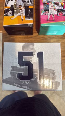 Trevor Hoffman retirement bobblehead