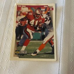 Terry Kirby Football Card