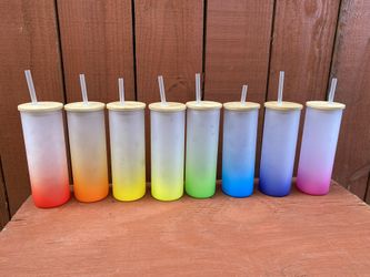 Frosted Sublimation Tumblers