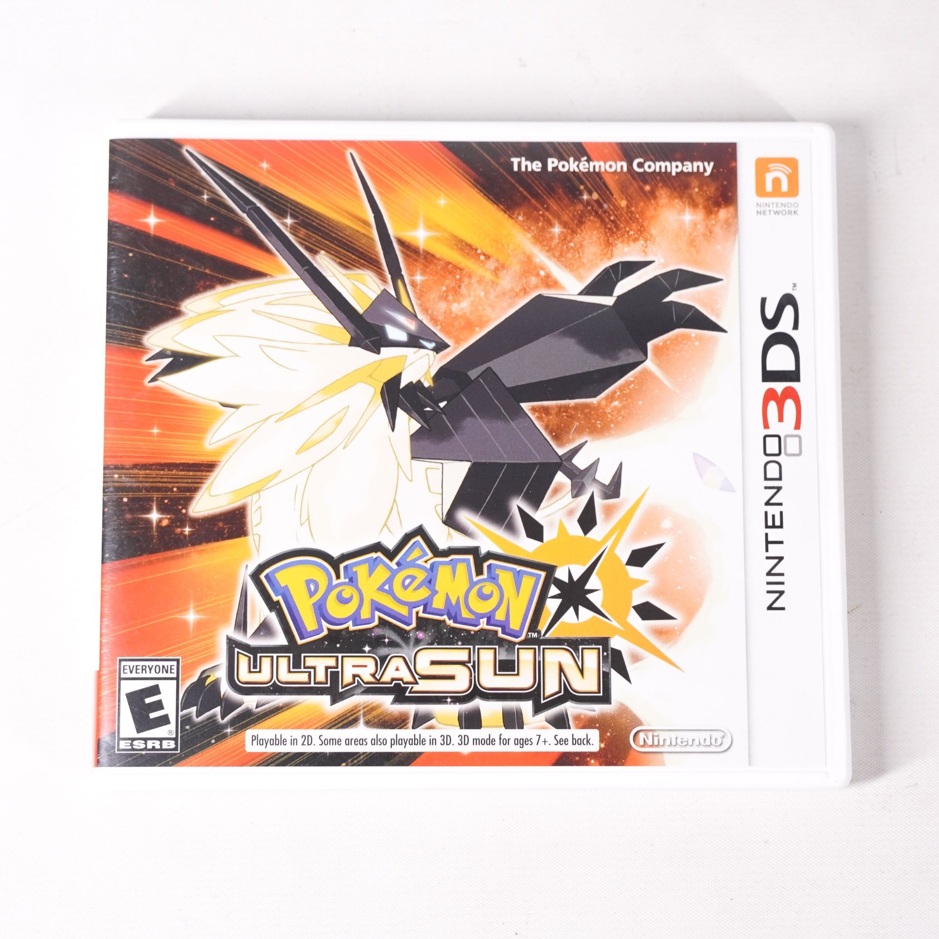 Pokemon Ultra Sun Ultrasun Nintendo 3DS Video Game