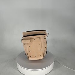 R&J LEATHERCRAFT Knee Pads, Top Grain Leather w/ Felt Double Pad, Leather Sole, 1" Leather Strap - 309X-1L