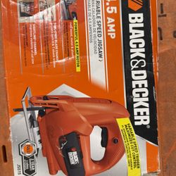 Black & Decker 4.5 Amp Variable Speed Jigsaw JS515