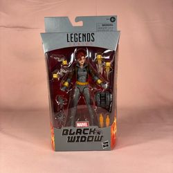 Marvel Legends Black Widow Grey Suit Walmart Exclusive