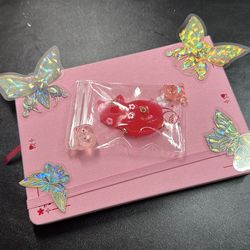 Pink cat taba squishy