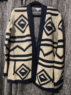 Toad & Co Boiled Lambswool Cardigan – Women’s L – Southwest/Navajo Knit