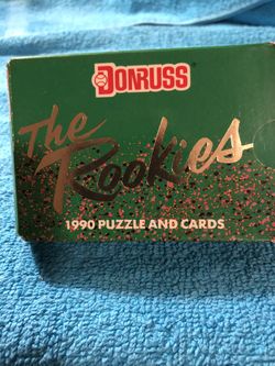 Baseball Cards:  1990 Donruss The Rookies