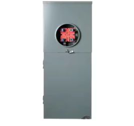 Square D Homeline 200 Amp 8-Space 16-Circuit Outdoor CSED, Surface Mount