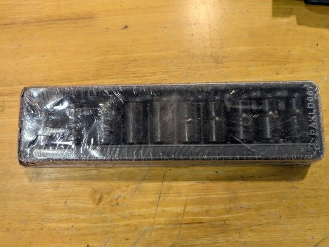 1/2" Drive Impact Socket Set