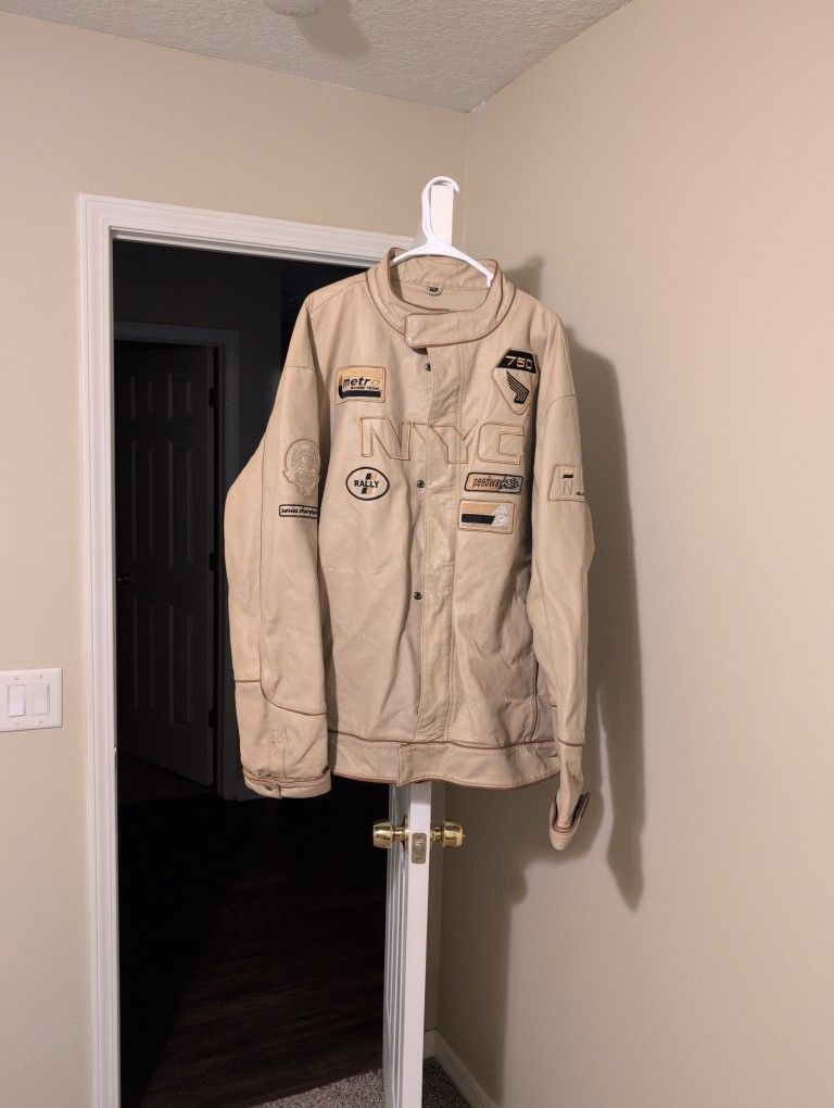 Leather Racing Jacket