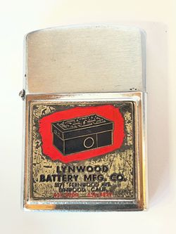 Barlow vintage advertising lighter