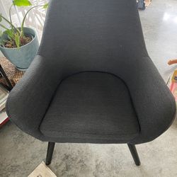 Charcoal Armchair