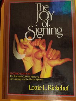The joy of signing 2nd edition hardcover book