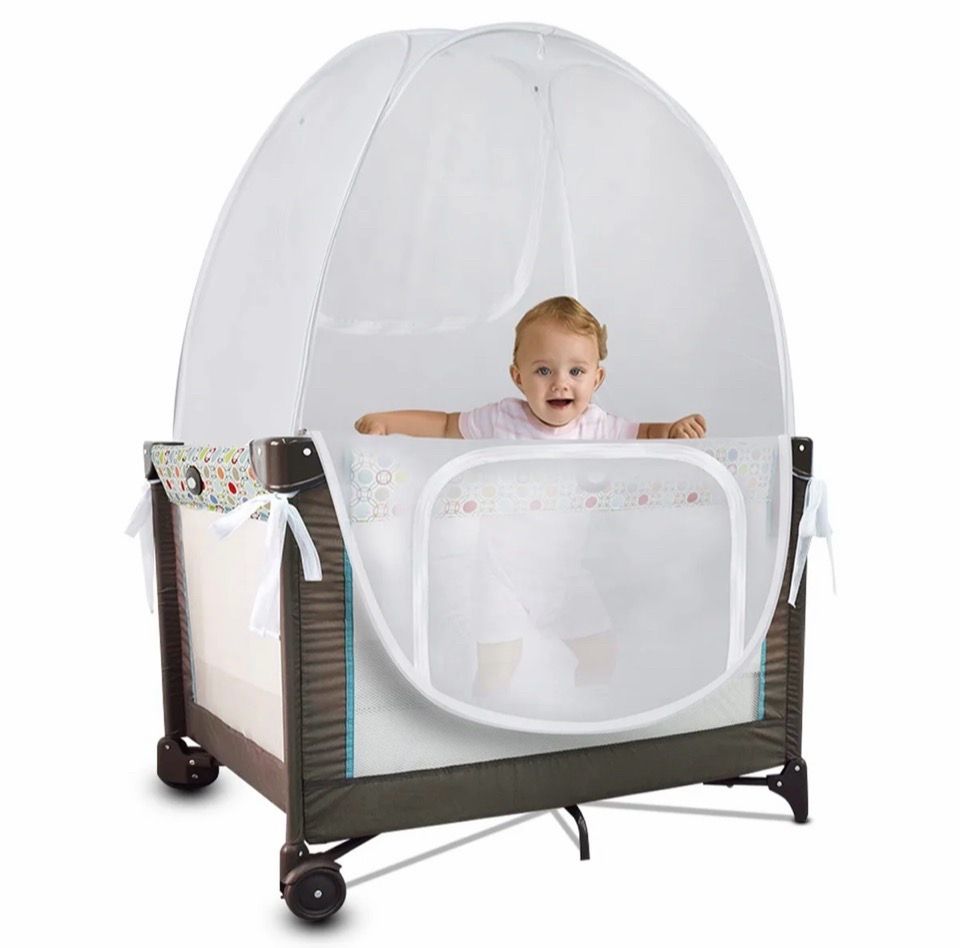 Pack n play pop up tent