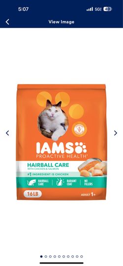 Iams cat food