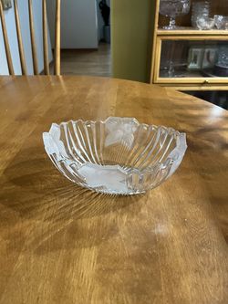 Vintage Cut-Glass Bowl