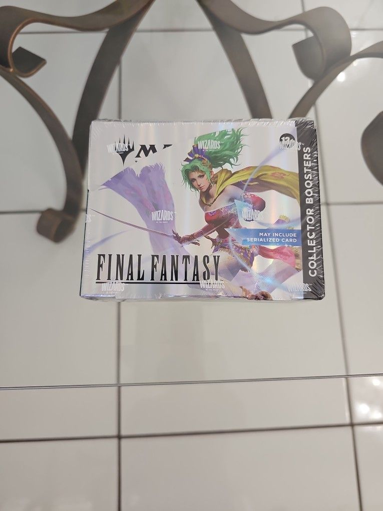 Final Fantasy x Magic: The Gathering Collector Booster Box Brand New Factory-Sealed
