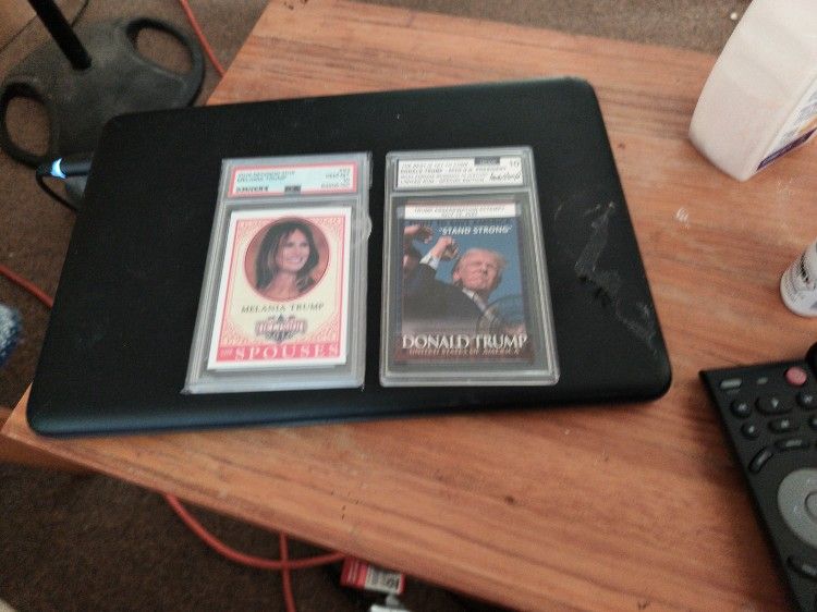 Graded Cards MELANIA TRUMP and DONALD TRUMP
