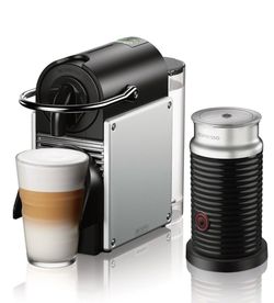 Delonghi Nespresso Pixie and Aeroccino Frother