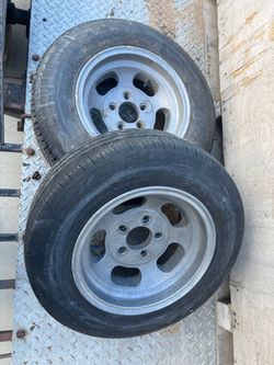 Mag wheels Chevy 14” 5x4-3/4 Ansen Sprit