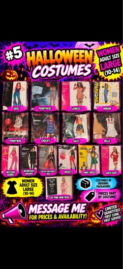 Costumes/Women/Large/New