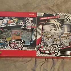 Pokemon Black Bolt & White Flare Binders & Poster Collections SEALED (Sam’s Club)