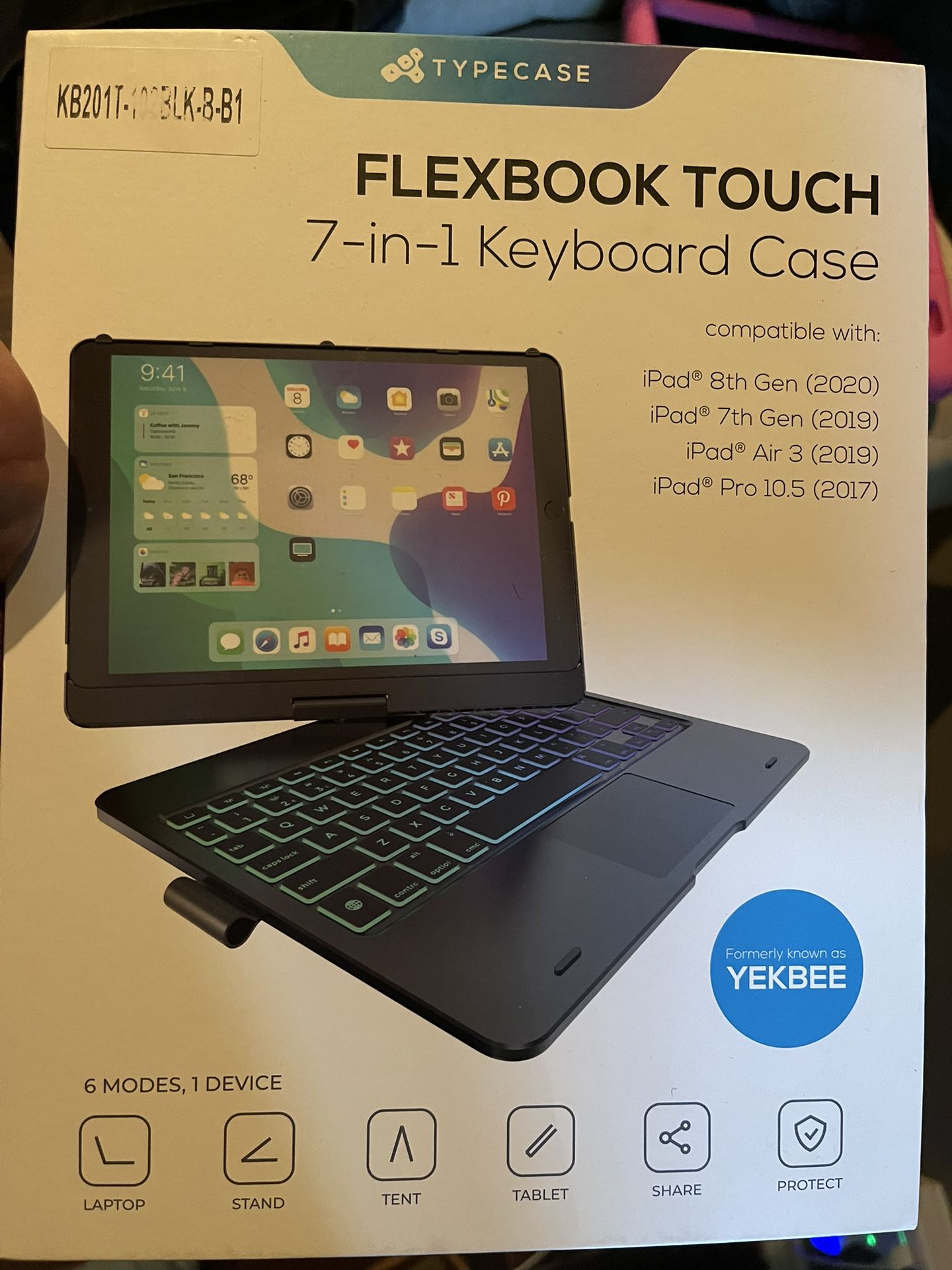 iPad Flex book 7in1 Keyboard Case 