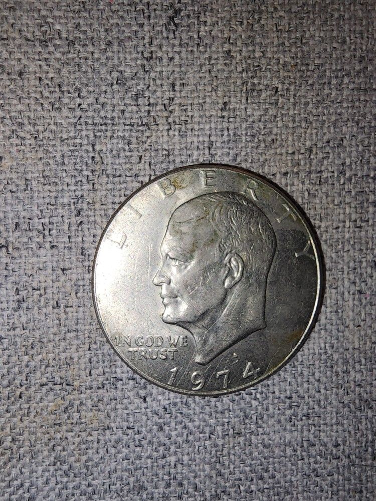 1974 Liberty silver Dollar