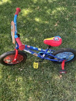 Spider-Man Toddler Bike With Training wheels