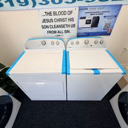 Whirlpool washer and dryer set