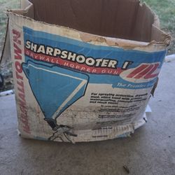 Sharpshooter Drywall Hopper Gun