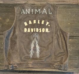 Harley-Davidson Leather Biker Vest