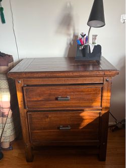 Bedside Table - Wood