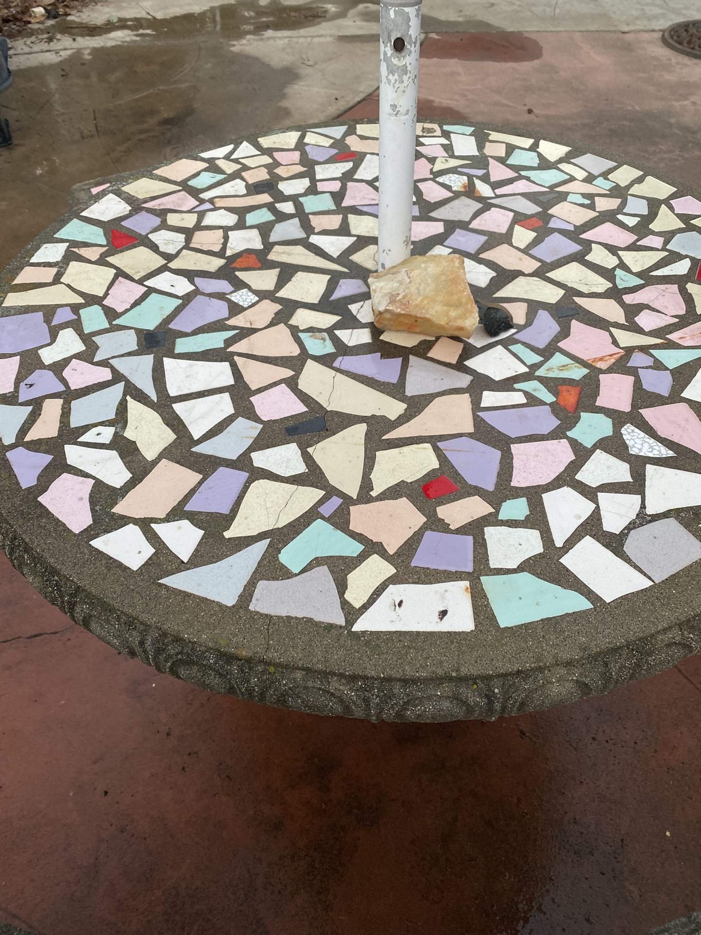 Outdoor Patio Furniture + Pots, Plants