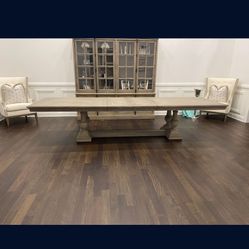 Restoration Hardware St James Rectangular Dining Table  108” 