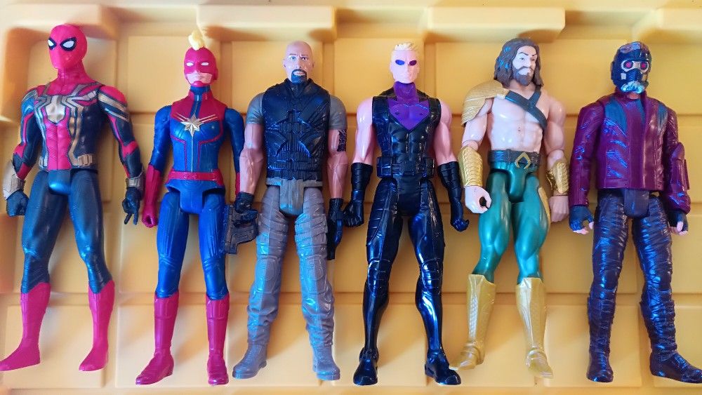 Marvel Titan Heroes 12" Action Figures