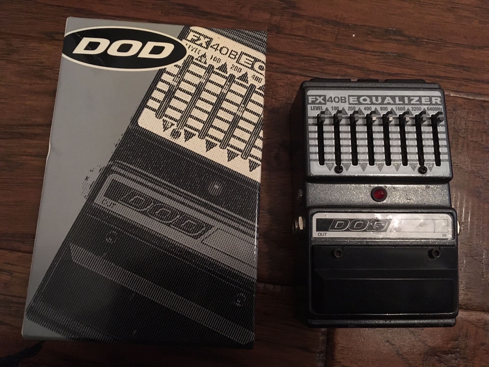 DOD FX40B Equalizer EQ Effect Pedal