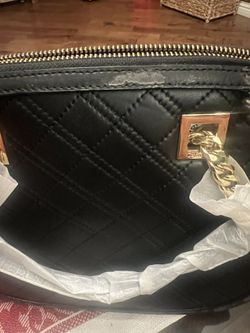 New With Defect Check Pictures Calvin Klein Bag Quilted Black 