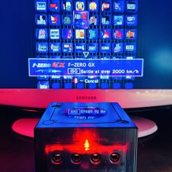 ULTIMATE Nintendo GAMECUBE BLACK SHELL with BLUETOOTH CONTROLLER Support + PICO Chip + RGB lights