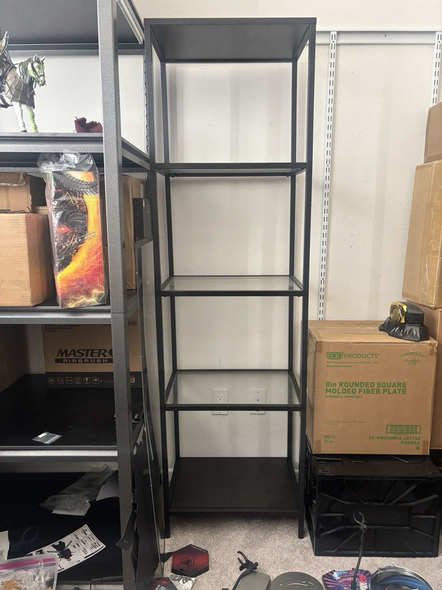 Glass shelf