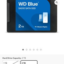 WD Blue SA510 SATA SSD Solid State Drive