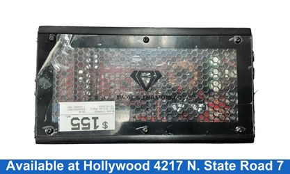 Black Diamond Ds18 Black Car Audio Amplifier