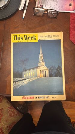 1949 Los Angeles Times This Week Magazine