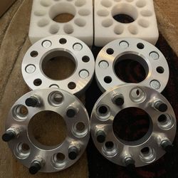5x4.5 to 5x5.5 Wheel Spacers, 1.25" 5x114.3 to 5x139.7 Wheel Adapters
