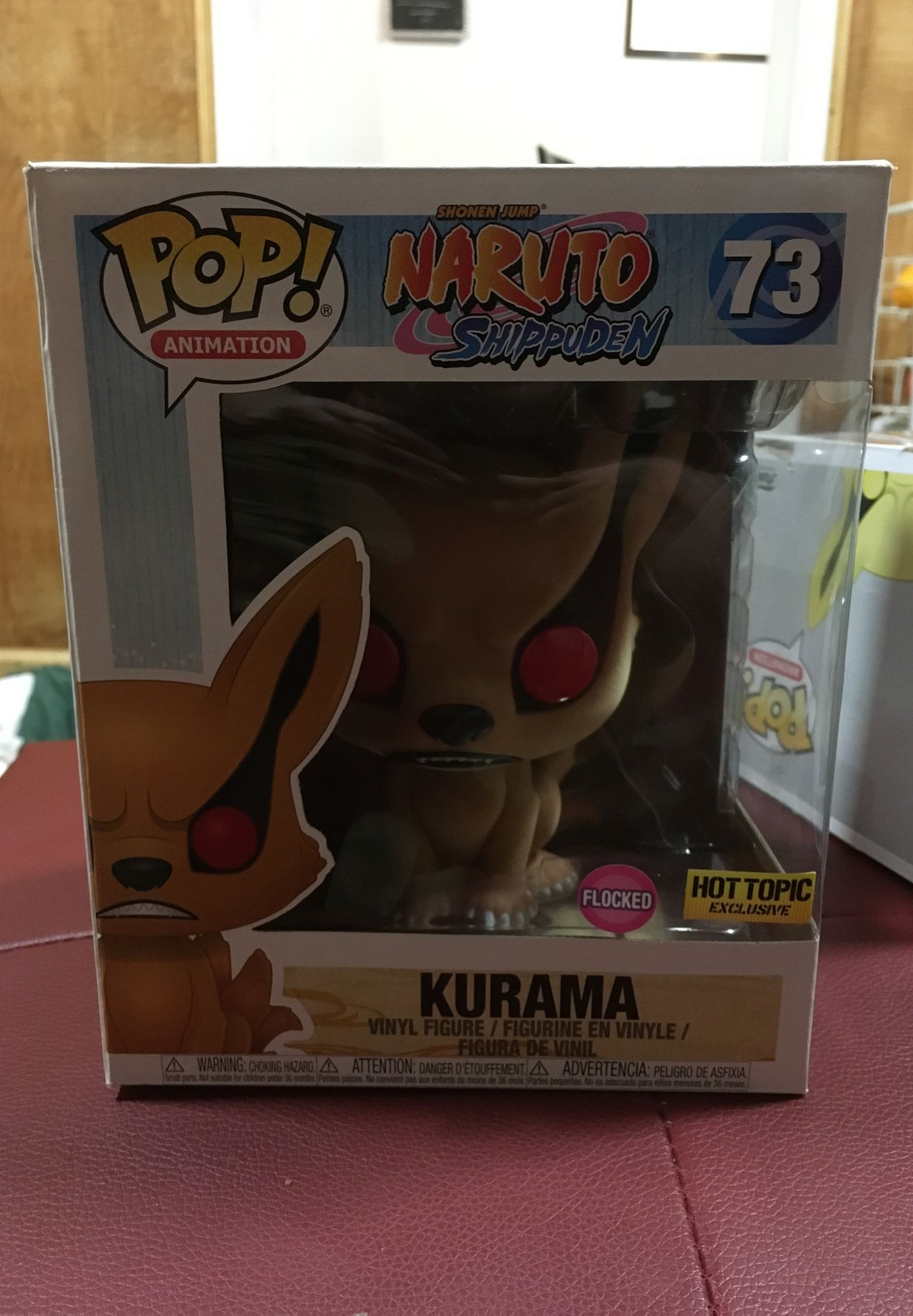 Flocked kurama pop naruto shippuden